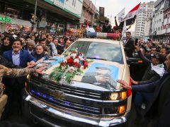 Thousands March in Iraq for Iranian Commander Killed in U.S. Strike