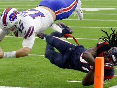 The Bills scored a touchdown on a trick-play just 3 minutes into the playoffs