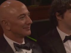 Jeff Bezos was roasted during the Oscars opening monologue, with Chris Rock saying he is ‘so rich’ that even a divorce settlement couldn’t put a dent in his net worth