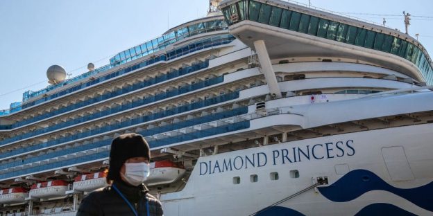 The number of coronavirus cases on the Diamond Princess cruise in Japan nearly doubles as passengers report going ‘stir crazy’ under quarantine