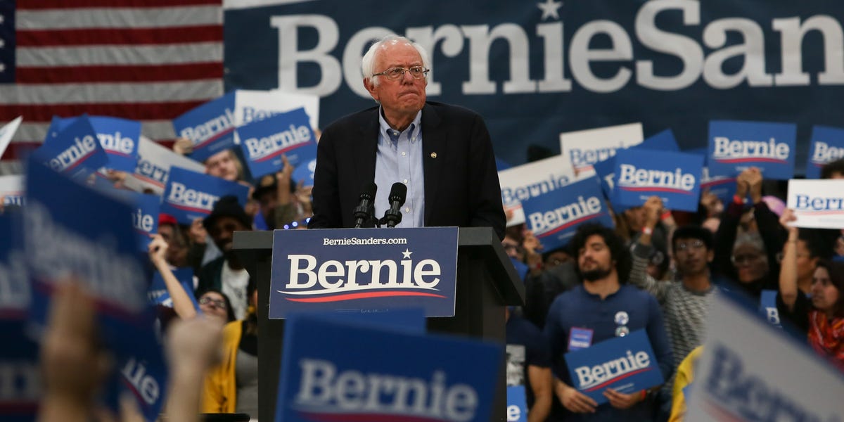 Topless dairy industry protesters crashed the stage at a Bernie Sanders rally