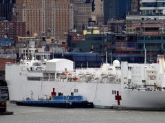 A USNS Comfort sailor tested positive for the coronavirus hours after Trump let the Navy ship start taking COVID-19 patients