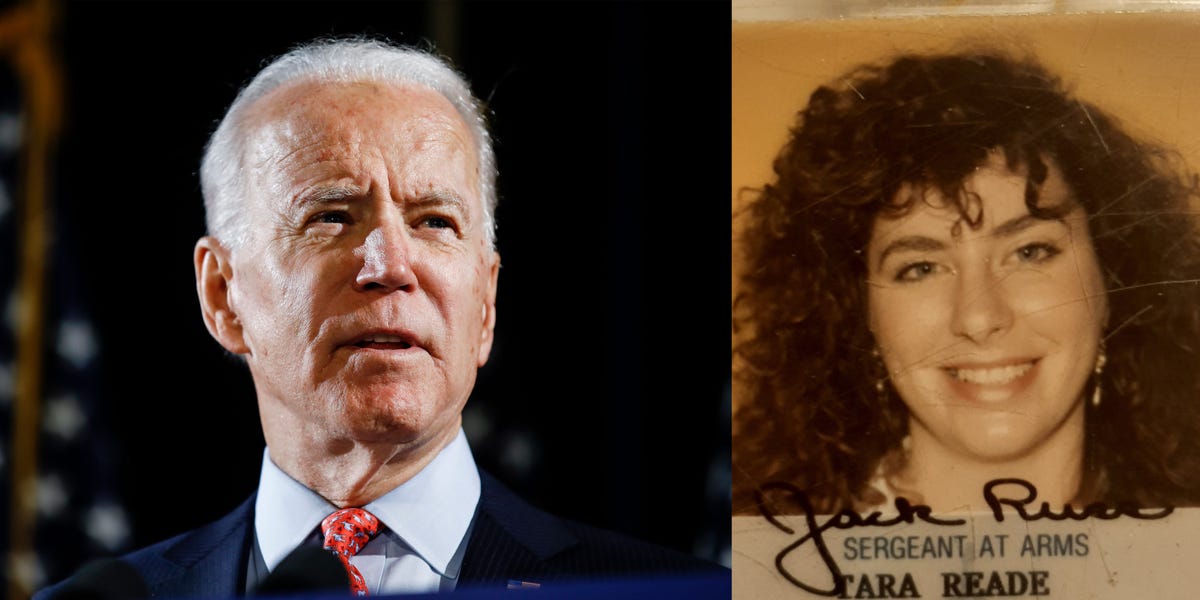 Biden accuser Tara Reade files criminal complaint over 1993 allegation