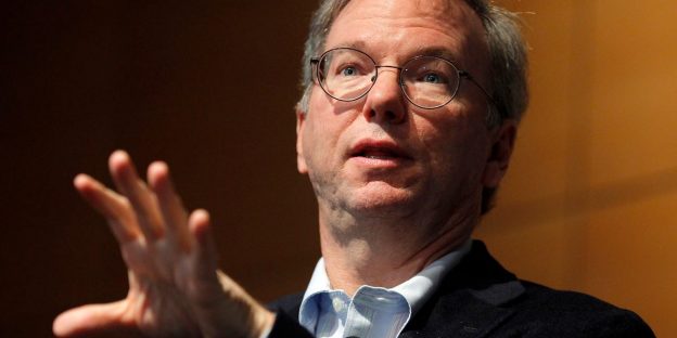 Google’s former CEO Eric Schmidt says people should ‘be a little bit grateful’ for companies like Amazon that have ‘really helped us out’ in the coronavirus fight (GOOG, GOOGL, AMZN, FB, AAPL)