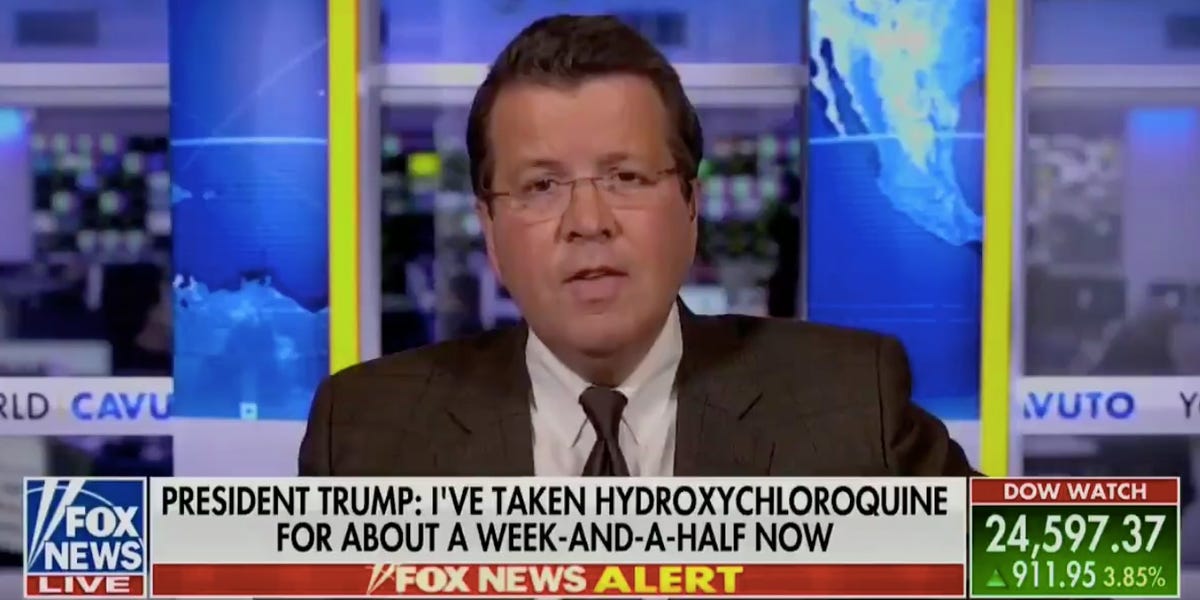 Fox News’ Neil Cavuto shocked by Trump hyroxychloroquine announcement – Business Insider