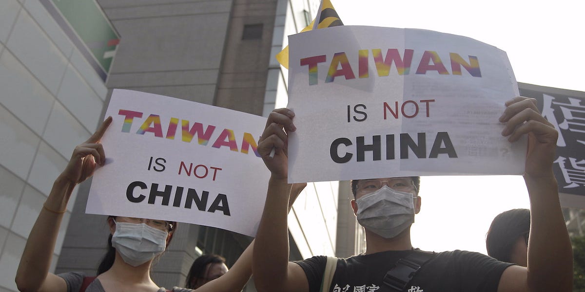 China says non-peaceful action on Taiwan is last resort