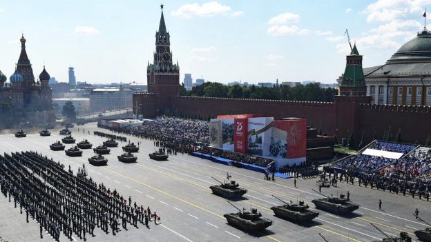 Russia Holds Victory Day Parade Ahead of Vote