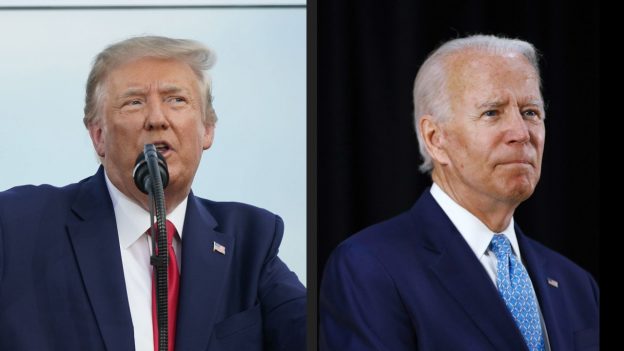 Trump and Biden Take Different Approaches to Coronavirus Surge