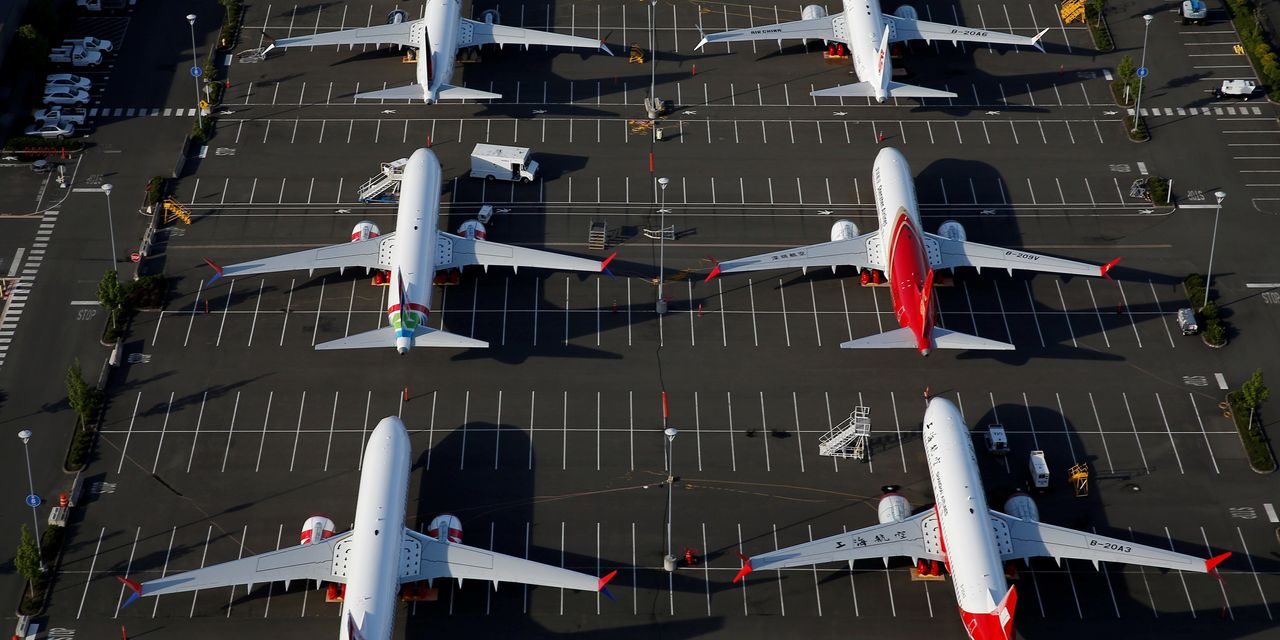 At Boeing and Airbus, Finished Airplanes Pile Up – The Wall Street Journal