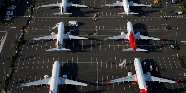 At Boeing and Airbus, Finished Airplanes Pile Up – The Wall Street Journal