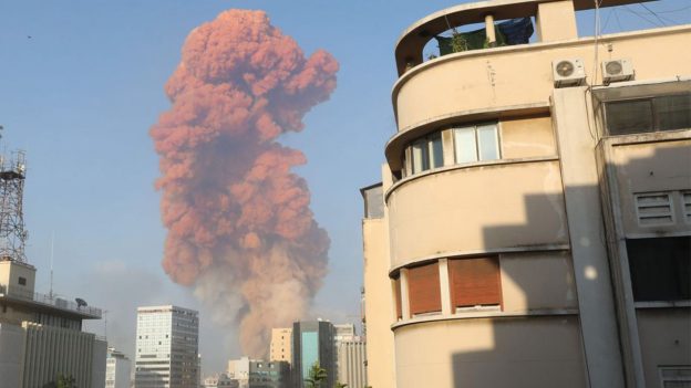 Massive Explosion Rocks Beirut