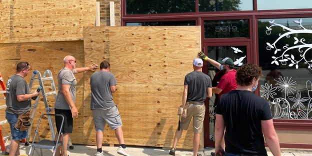 After Unrest, Small Businesses Wrestle With Plywood Storefronts – The Wall Street Journal