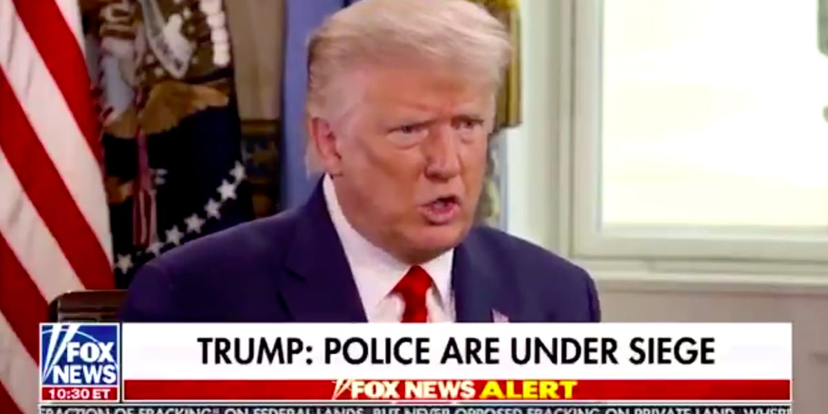 President Trump’s latest Fox News interview went off the rails – Business Insider