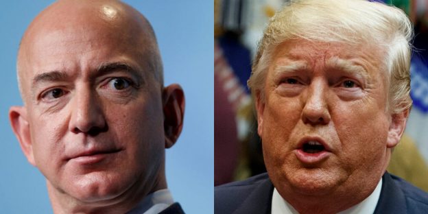 Amazon takes another swipe at Trump after losing $10 billion JEDI deal (AMZN, MSFT)