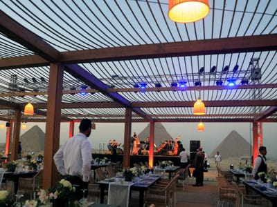 Egypt just unveiled the first restaurant at the Great Pyramids ever as it doubles down on tourism to lure travelers back