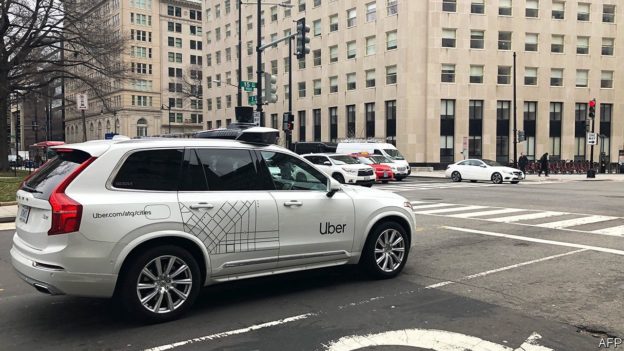 Why is Uber selling its autonomous-vehicle division?