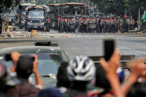 Singapore regulator tells banks to monitor Myanmar fund flows after coup