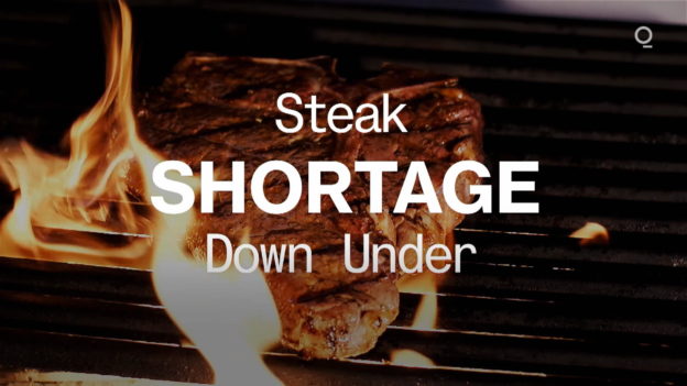 Steak Shortage Down Under