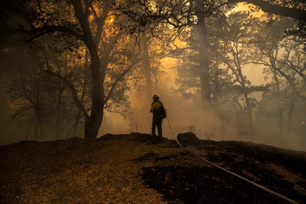 Private firefighters fuel tensions while saving California vineyards and mansions