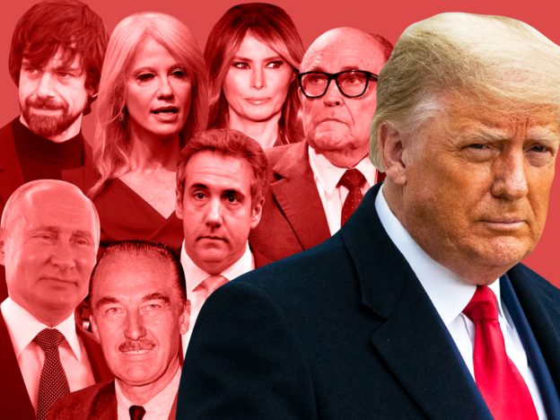 We identified the 125 people and institutions most responsible for Donald Trump’s rise to power and his norm-busting behavior that tested the boundaries of the US government and its institutions