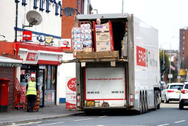 UK says it has yet to receive formal EU response in sausage row