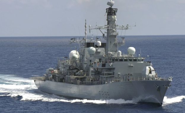 U.K. Warship Transits Taiwan Strait for First Time Since 2019