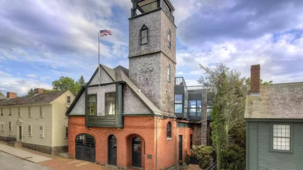 Historic Firehouse in Rhode Island Awaits a Buyer To Slide Down the Pole