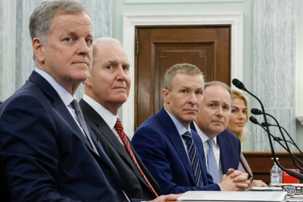 Airline CEOs Tell Congress We Don’t Need Masks On Planes, Get Factchecked By Flight Attendant Union President