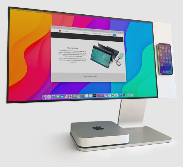 Nex Computer announces the NexMonitor, a 27-inch monitor designed to turn an Android smartphone into a desktop computer