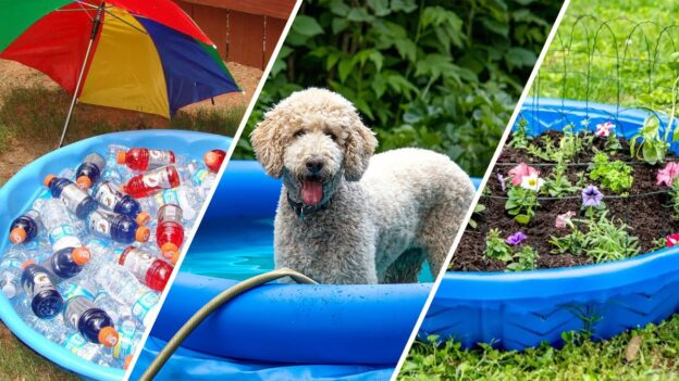 7 Genius Home Hacks for a Humble Plastic Kiddie Pool