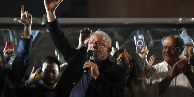 In Brazilian Presidential Election Leftist Former President Lula da Silva Wins First Round