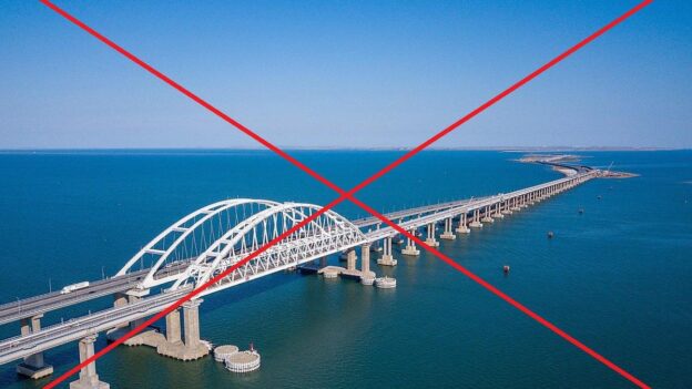 Russian Has One Main Bridge Into Southern Ukraine. Someone Just Blew It Up.