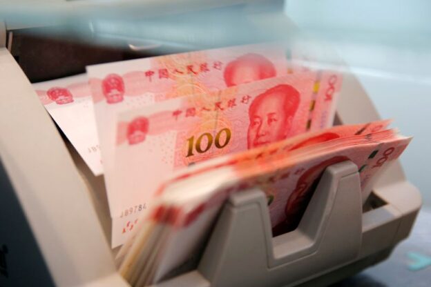 China new bank lending nearly doubles after central bank help