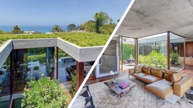 Brutalist Concrete Mansion By the Sea Snags a Buyer in California