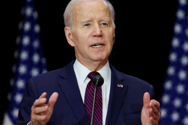 Biden said federal deposit insurance could be tapped further if banks fail