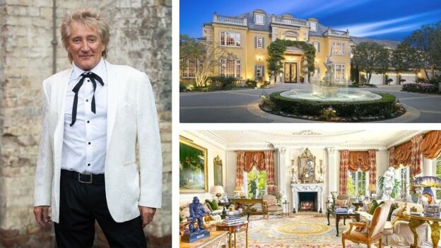 Do Ya Think This Home Is Sexy? Rod Stewart Is Selling His Beverly Hills Estate for $70M