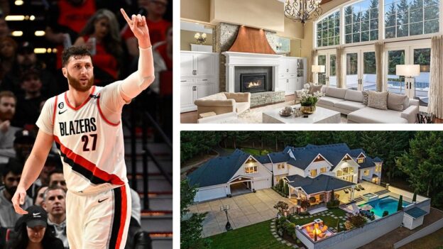 Blazing a New Trail? Portland Star Jusuf Nurkic Lists $4.5M Oregon Mansion