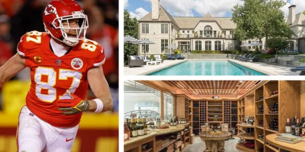 Realtor.com: Peek inside Travis Kelce’s magnificent new mansion near Kansas City (MarketWatch)