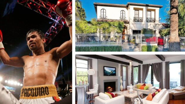 Boxing Champ Manny Pacquiao Takes It on the Chin and Finally Sells His L.A. Home