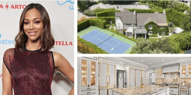 Realtor.com: ‘Avatar’ star Zoe Saldana lists her beautiful Beverly Hills estate for $16. …