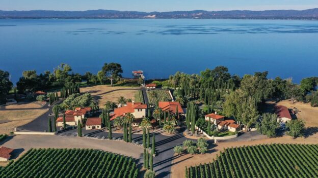 How Nice: Lakefront Villa Ceago in California Wine Country Available for $17.5M