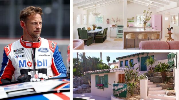 Start Your Engines! Formula One’s Jenson Button Lists Glamorous Palm Springs Retreat for $2.3M