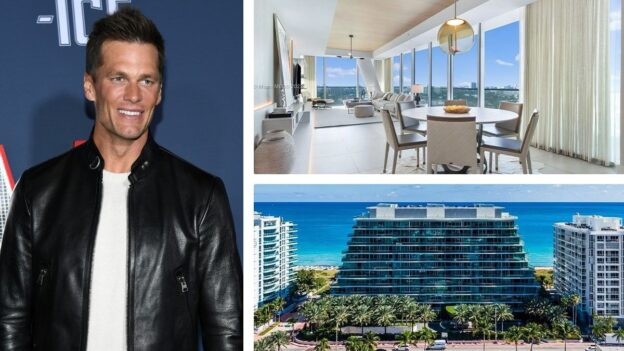 Tom Brady’s Former Rental Condo in Surfside, FL, Surfaces for $15.9M