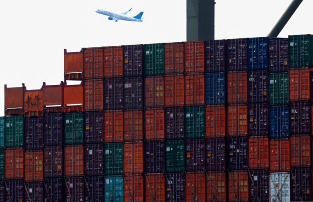NY Fed says global supply chain pressures eased in December