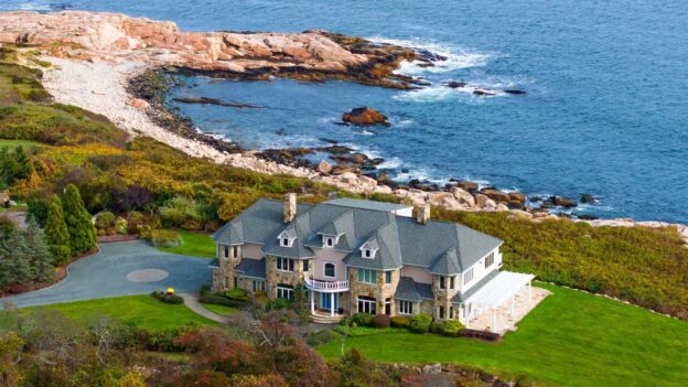 Rhode Island’s Spectacular Spindrift Mansion Is a $10M Oceanfront Dream
