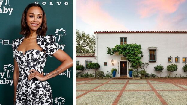 ‘Avatar’ Star Zoe Saldana Buys Magnificent Montecito Mansion for $17.5M