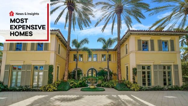 The Week’s Most Expensive Home: Double-Lot Stunner in Palm Beach Is Listed for $48.8M