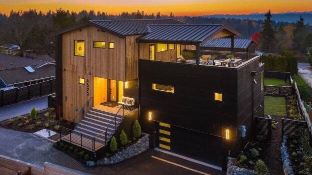 Style and Substance: Newly Built Green Home in Bellevue, WA, Checks All the Boxes for $3.5M