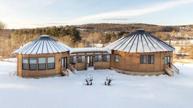 You’ll Want To Get Rolling on This Deal: 2 Yurts in New York’s Hudson River Valley for $1.1M