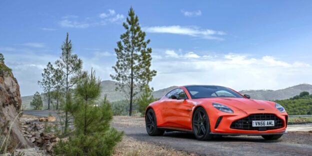 The 2025 Aston Martin Vantage gets a bold new body and big power boost